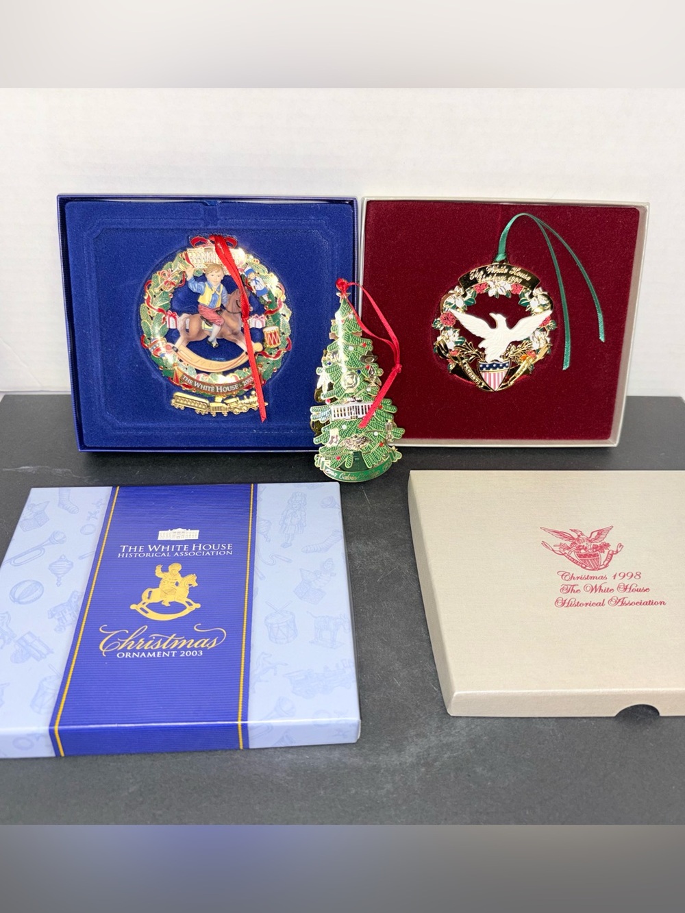 3 White House Christmas Tree Ornaments
